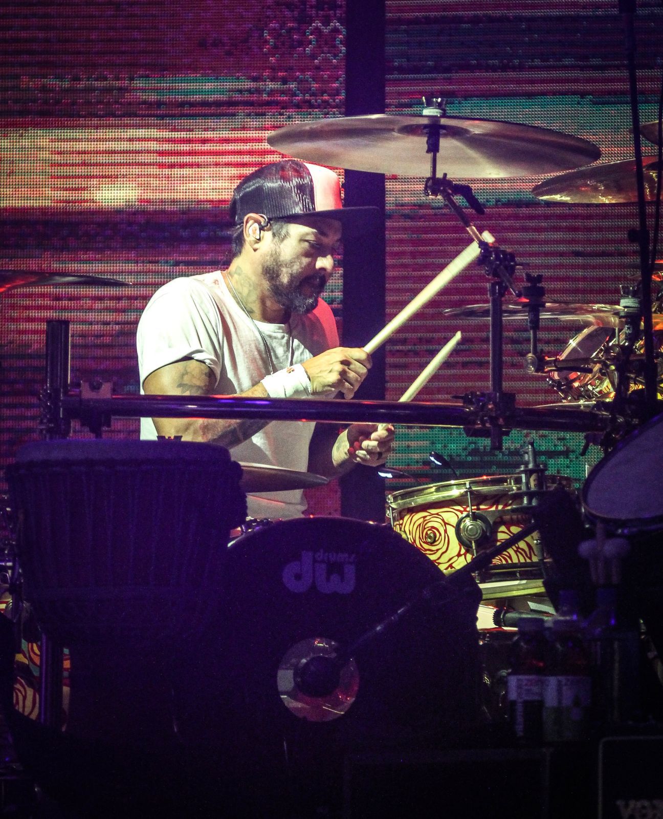 Jose Pasillas performs with Incubus at the Orpheum Theater on Oct. 19, 2019.